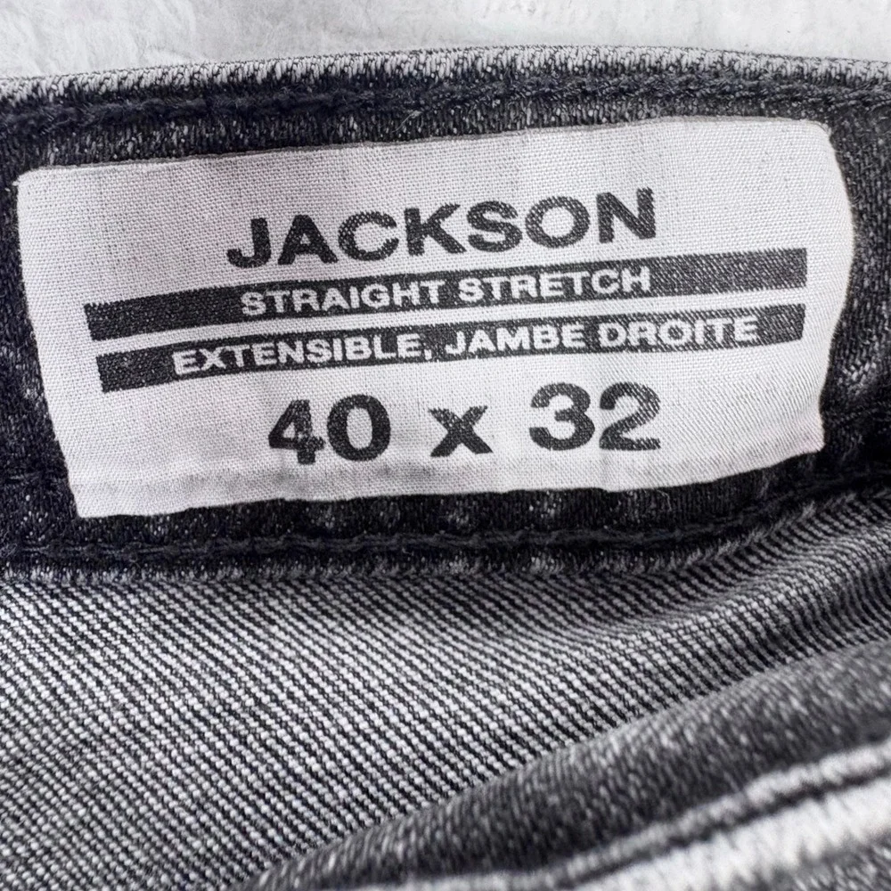 Buffalo David Bitton Jackson Straight Jeans Dark Wash Men 40x32 Measures 38x29